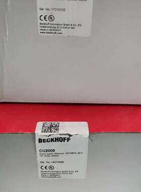 BECKHOFF以太网交换机CU1521和CU2005