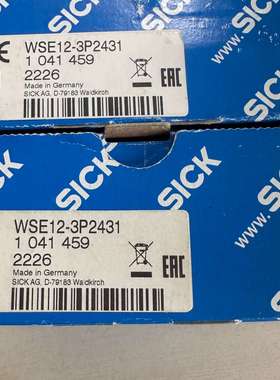 全新SICKWSE12-3P2431光电开关，原装正