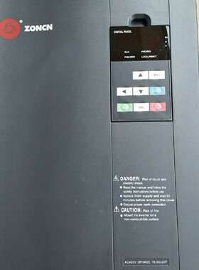 众辰H6400S变频器18.5G/22P如图所示实物