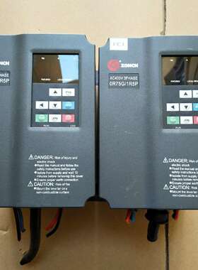 众辰H6400S变频器0.75G/1.5P如图所示实