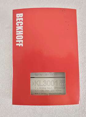 BECKHOFF KL3001 模块 现货