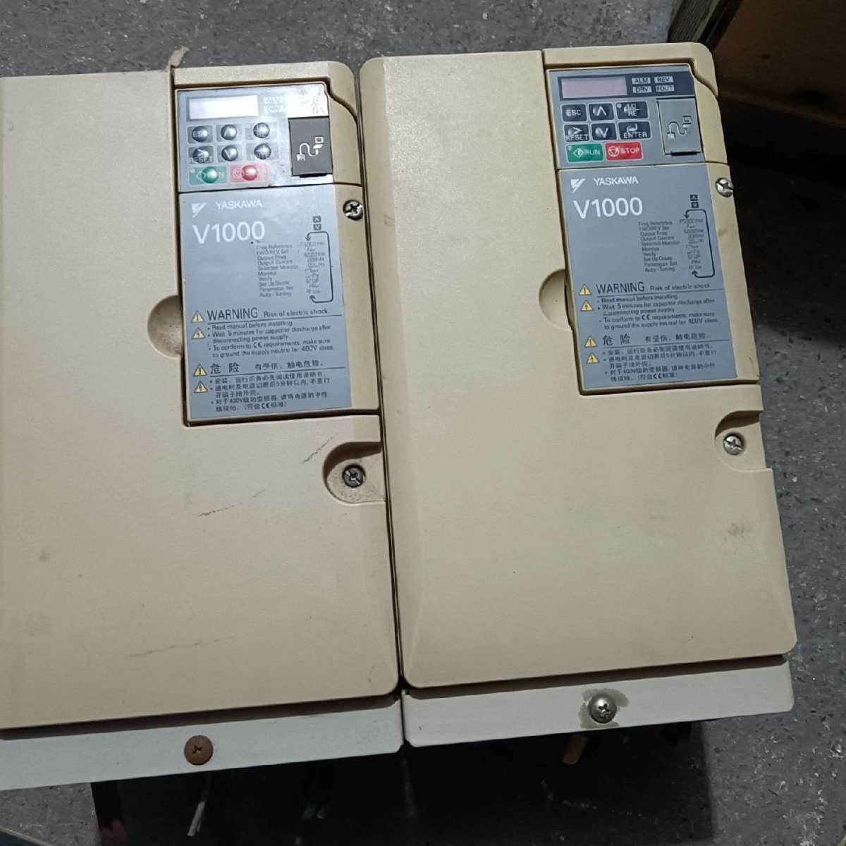 变频器CIMR-VB4A0018FBA，7.5KW/5.