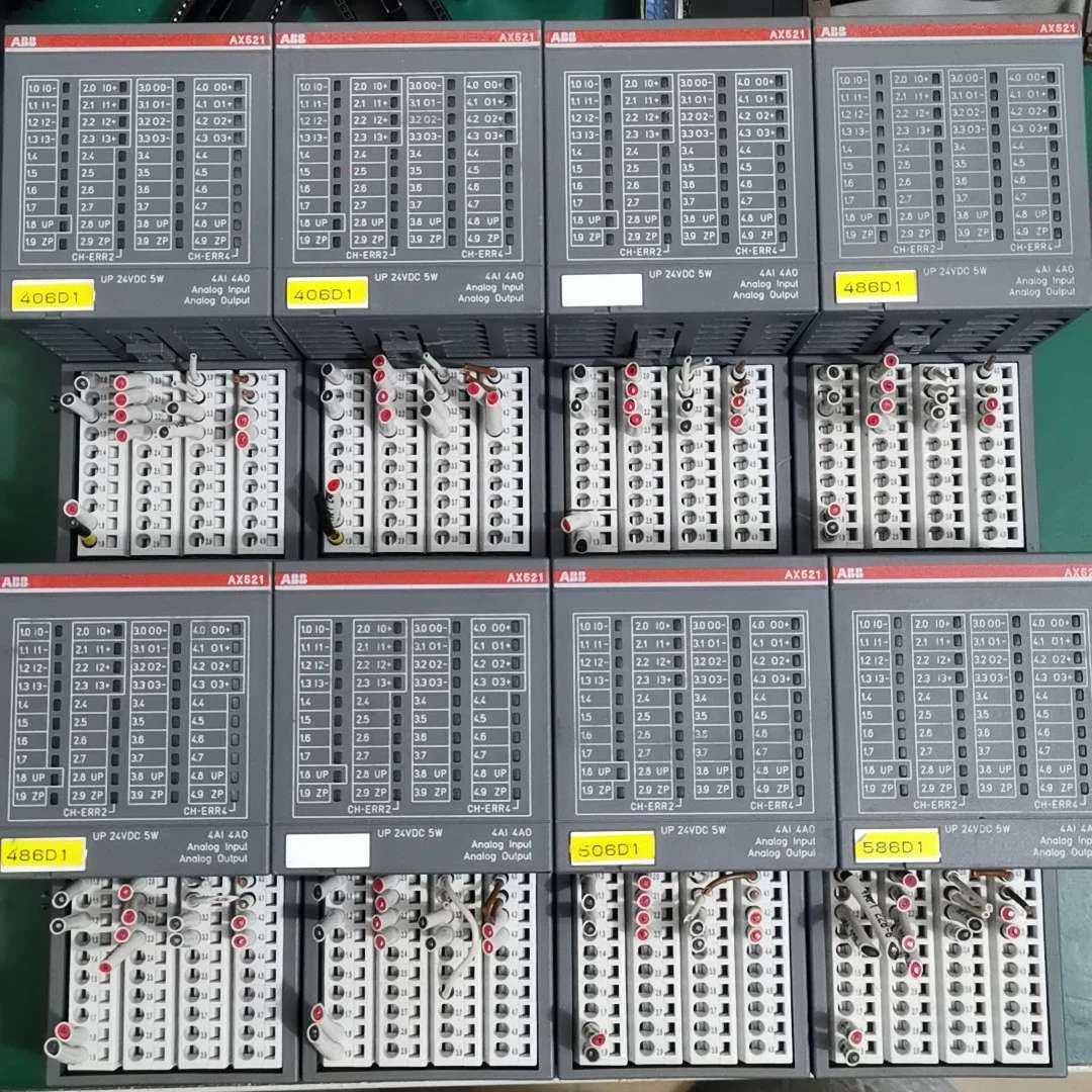 PLC模块，型号AX521 1SAP250100R0