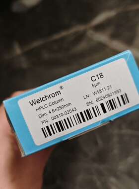 月旭液相色谱柱00310-02043液相色谱柱，， Welc