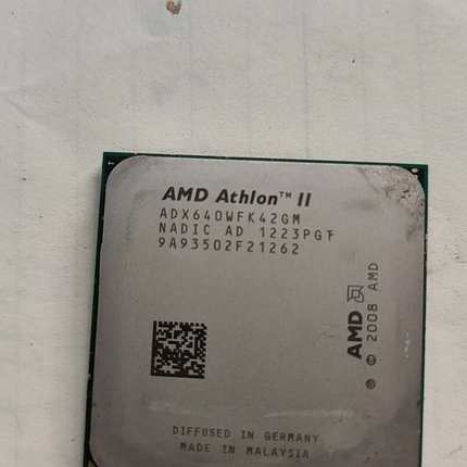 AMD速龙X4 640/635等系列CPU