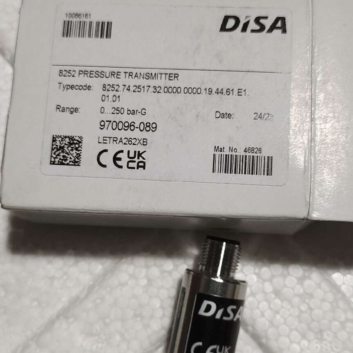 全新DISA压力传感器，型号如图