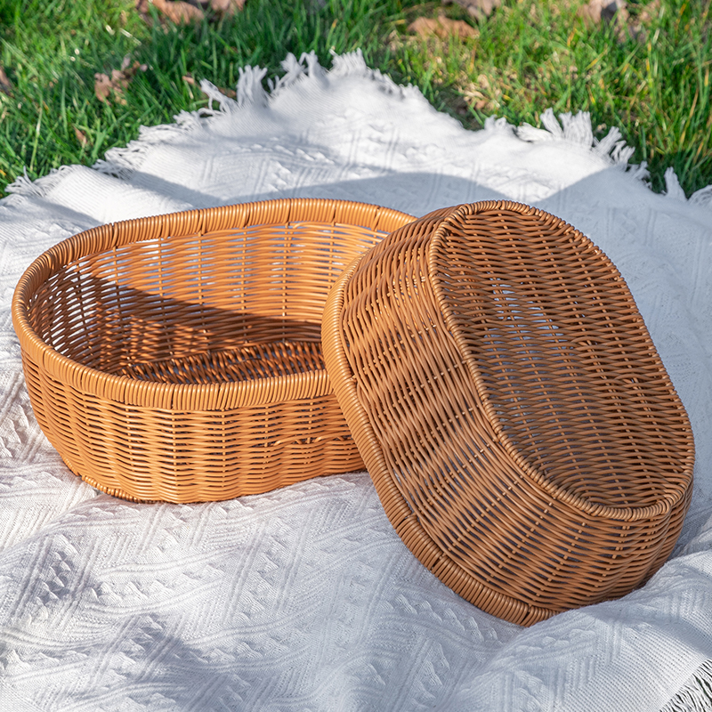 收纳水果盘客厅家用零食摆放盘