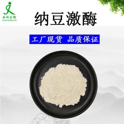 工厂直供纳豆激酶10000FU/g纳豆发酵纳豆提取物纳豆激酶粉SC工厂