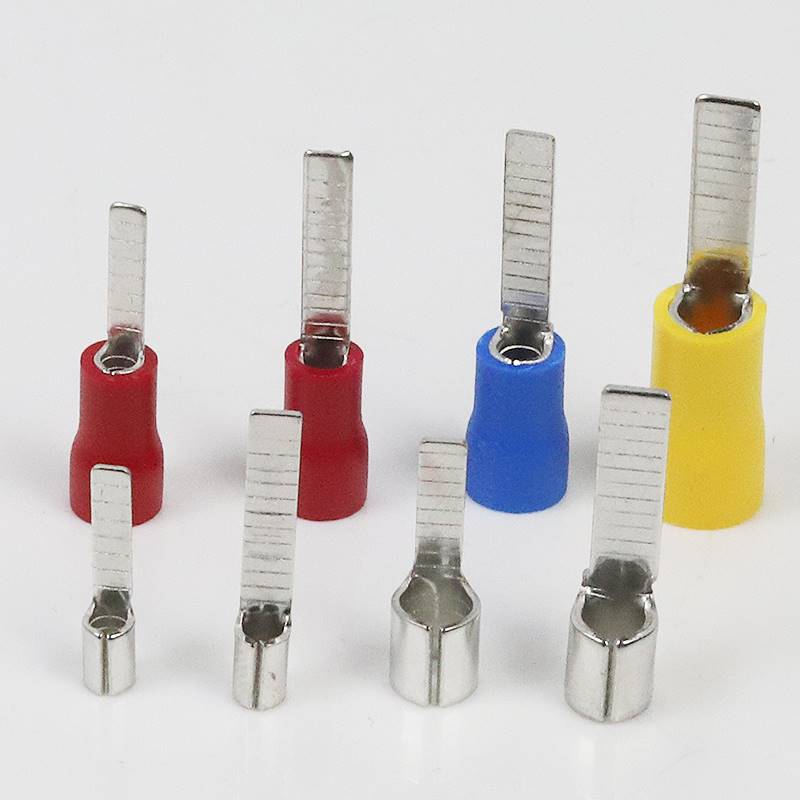 DBN片型裸接线端子DBV片形预绝缘铜端头1.25/2/5.5-10/14/18插针