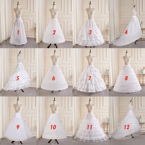 婚纱礼服裙撑长款洛丽塔花嫁衬裙