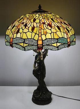 纯LHJ-DD12铜约座北欧创台意护眼灯简现代底书房阅读灯房间卧室床