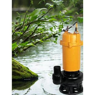 WQ浙江丰污粪水污化泵池泵源泵业水污水泵小型家用物220v高扬程