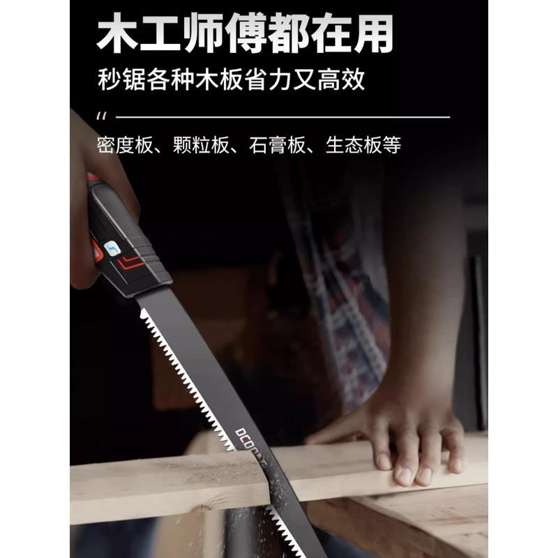 德国精工锯子家用小型手持木工专用手锯伐木锯树神器手工锯木头