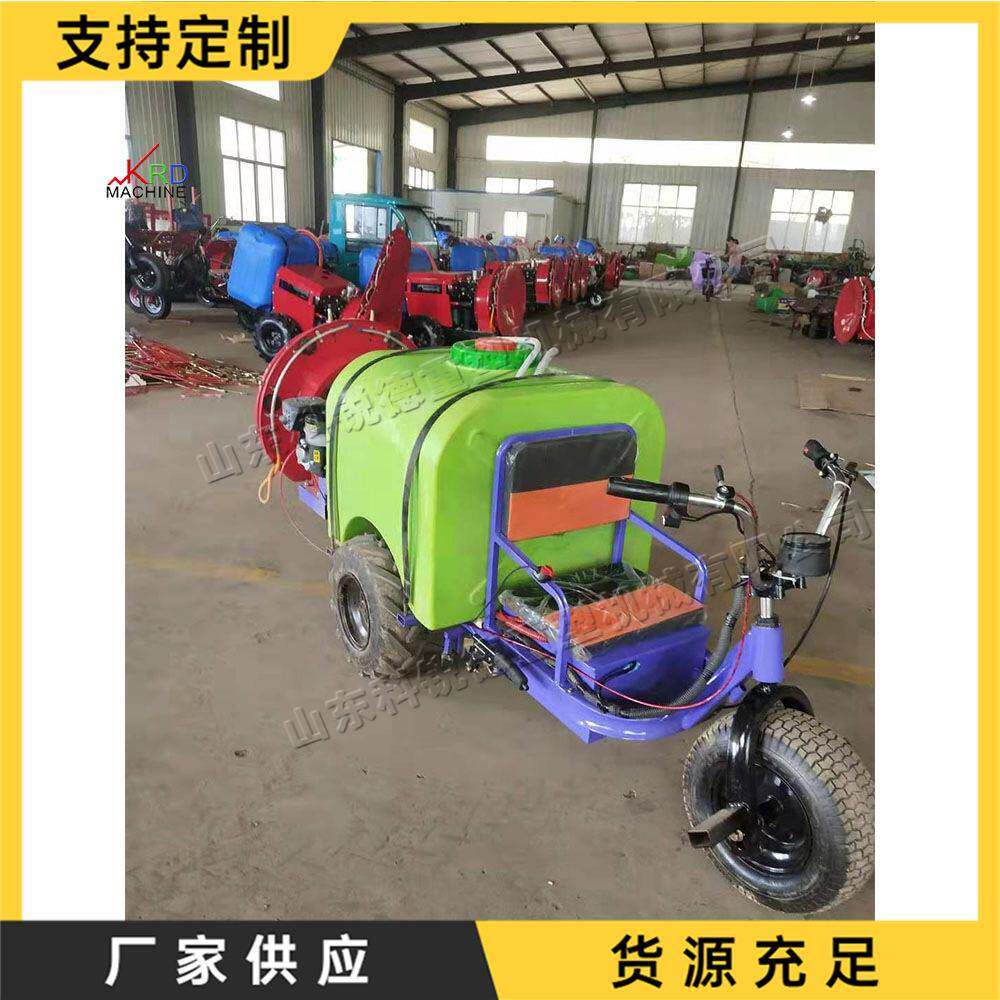 小型城市道路绿化喷药机 农用电动三轮打药车 00升药桶喷药机