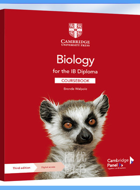 IBDP国际课程 生物教材/练习册(2025考纲版)Biology for the IB Diploma Coursebook/Workbook with Digital Access 出国留学英语
