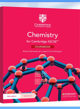 剑桥IGCSE化学(0620科目考试)教材/练习册/实践练习Cambridge IGCSE Chemistry Coursebook/Workbook/Practical国际英语课程考试书