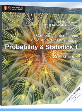 剑桥Alevel 数学概率与统计学 Cambridge International AS & A Level Mathematics Probability & Statistics 1 Coursebook原版书