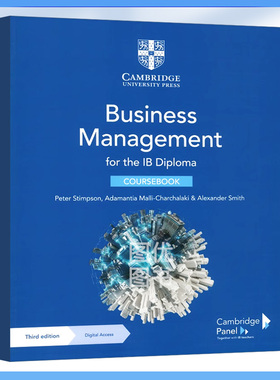 IBDP国际文凭课程 商业管理教材(2024考纲版)Business Management for the IB Diploma Coursebook with Digital Access (2 Years)