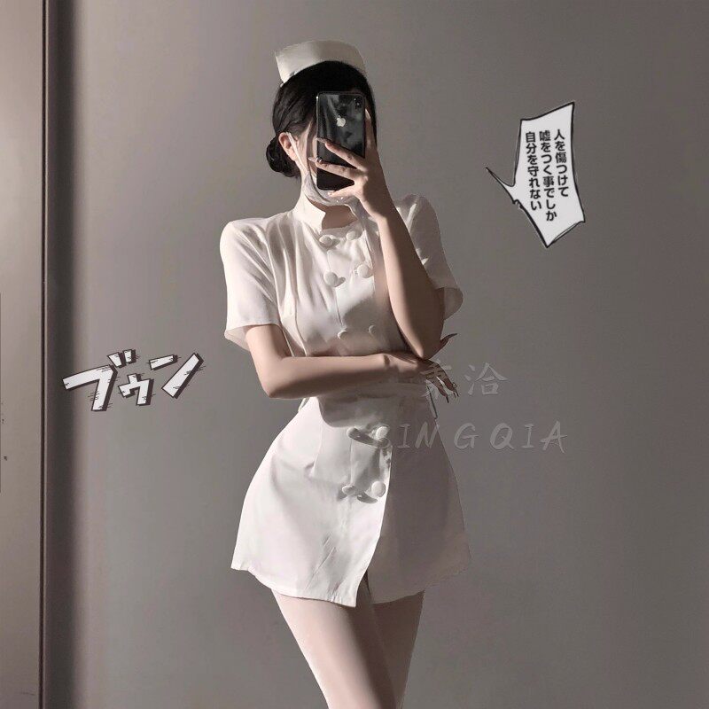 性感万圣节护士服cos角色扮演制服套装甜辣妹夜店酒派对吧演出服