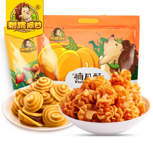 刺猬阿甘2袋组合楠瓜酥小米锅巴