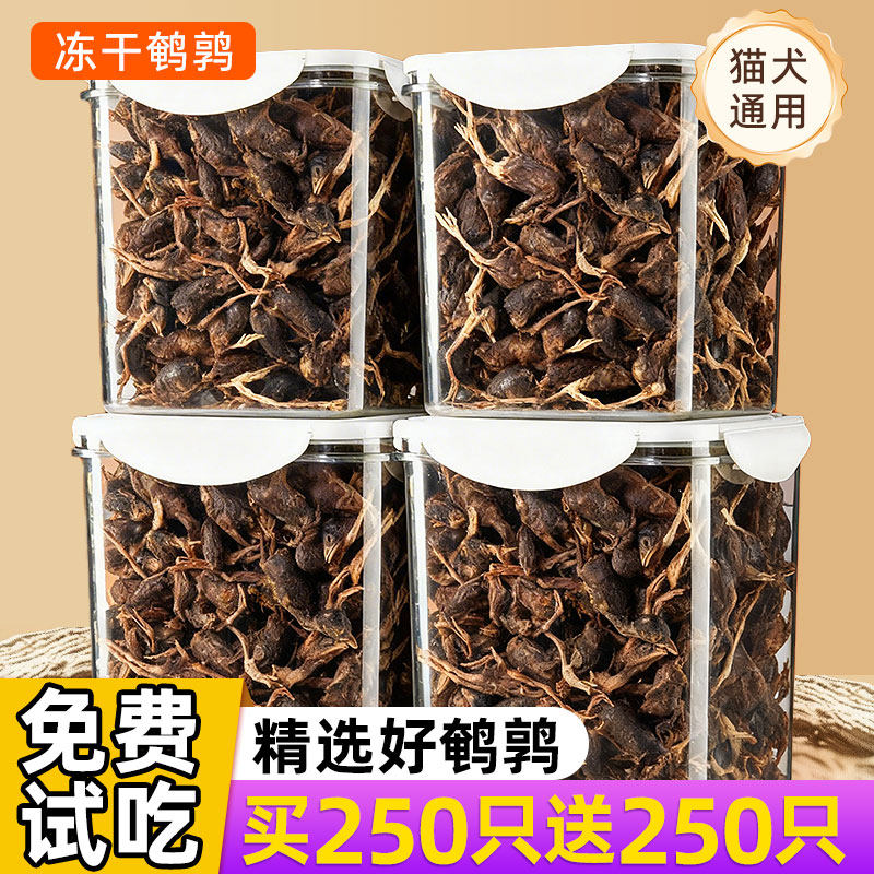 抢！买250只送250只冻干鹌鹑