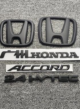 专用于七代雅阁车标 7代半ACCORD英文字母标志前标后备尾箱贴标