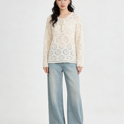 MieleKohler春季新款毛针织衫女