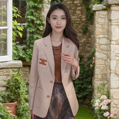 Miele Kohler秋季新款高级复古单排扣百搭女装西装外套MKKQ88827