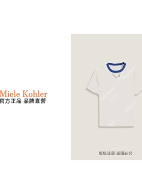 秋季新款法式印花链条百搭时尚女款T恤MKKQ87323【澳门小源同款】