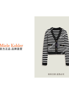 秋季新款法式小香风撞色条纹长袖上衣MKKQ38360-2【澳门小源同款