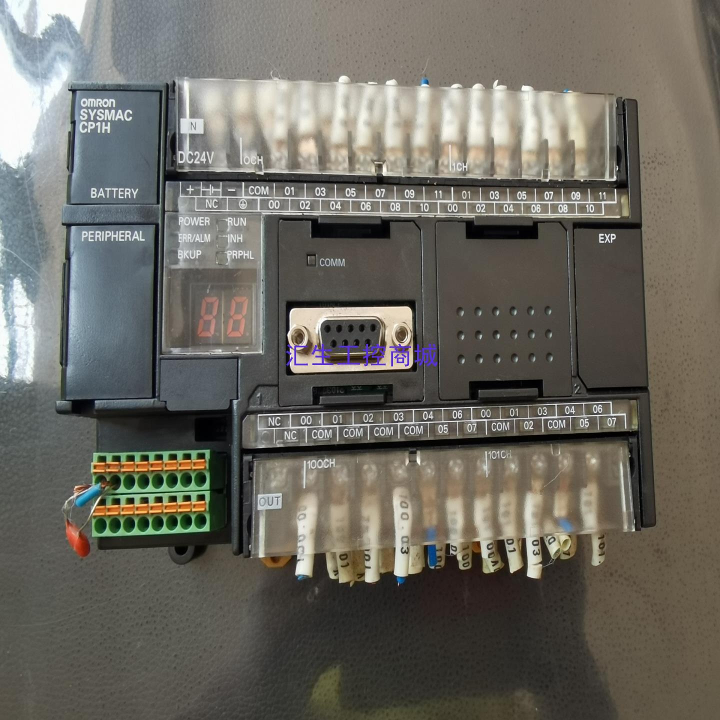[汇生工控]欧姆龙PLC  cp1H-XA40DT-D物品实图拍摄拆机