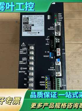 日本横河DYNASERV驱动器SR1015B85 功能完好【议价】