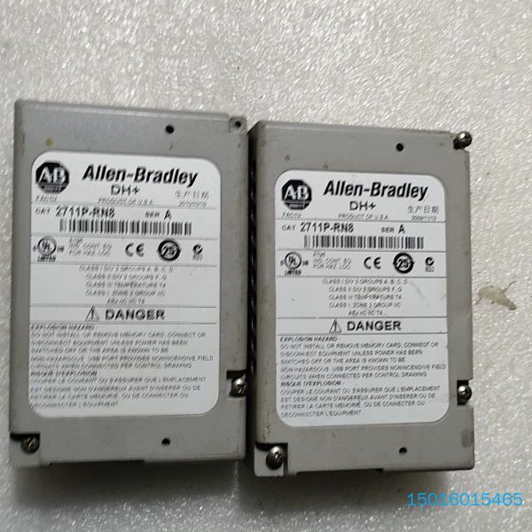 Allen-Bradley DH+ 2711P-RN8，二手