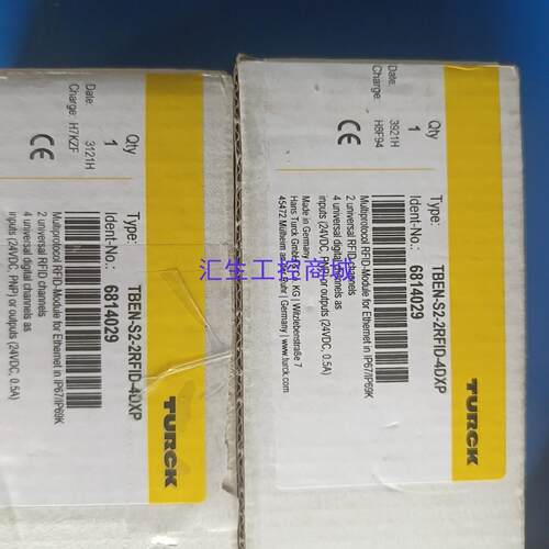 [汇生工控]图尔克全新原装正品TBEN-S2-2RFlD-4DXP