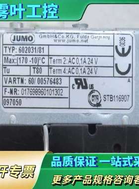 *销售*久茂JUMO温度探头602031/81 【议价】