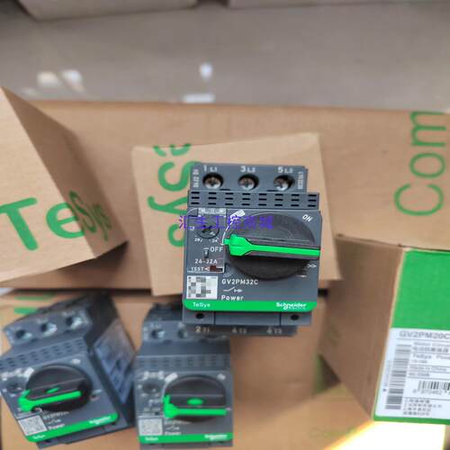 [汇生工控]全新款施耐德电动机断路器GV2PM32C