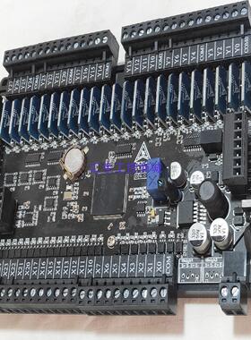[汇生工控]领控国产PLC工控板ZK3U-48MT带8轴脉冲2路称重48