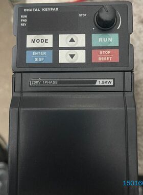 众辰变频器H2200S01D5K/1.5KW/220V成色如