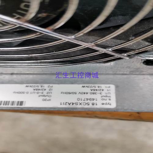 [汇生工控]伟肯VACON变频器18522KW 185CXS4A2