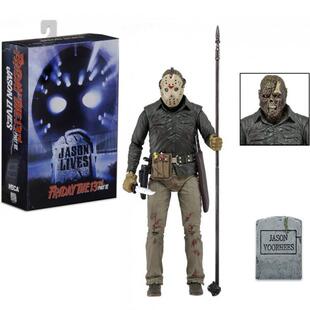 NECA 39714 黑色星期五 杰森 Jason 30周年 豪华版 人偶模型手办