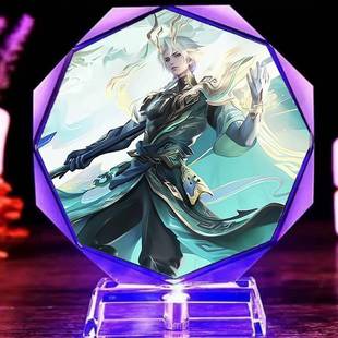 发光小夜灯王者荣耀司马懿镜澜曜赵云孙策李白至尊宝手办生日礼物