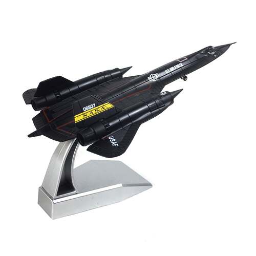 1:144美国SR-71黑鸟侦察机仿真合金成品战斗机飞机模型