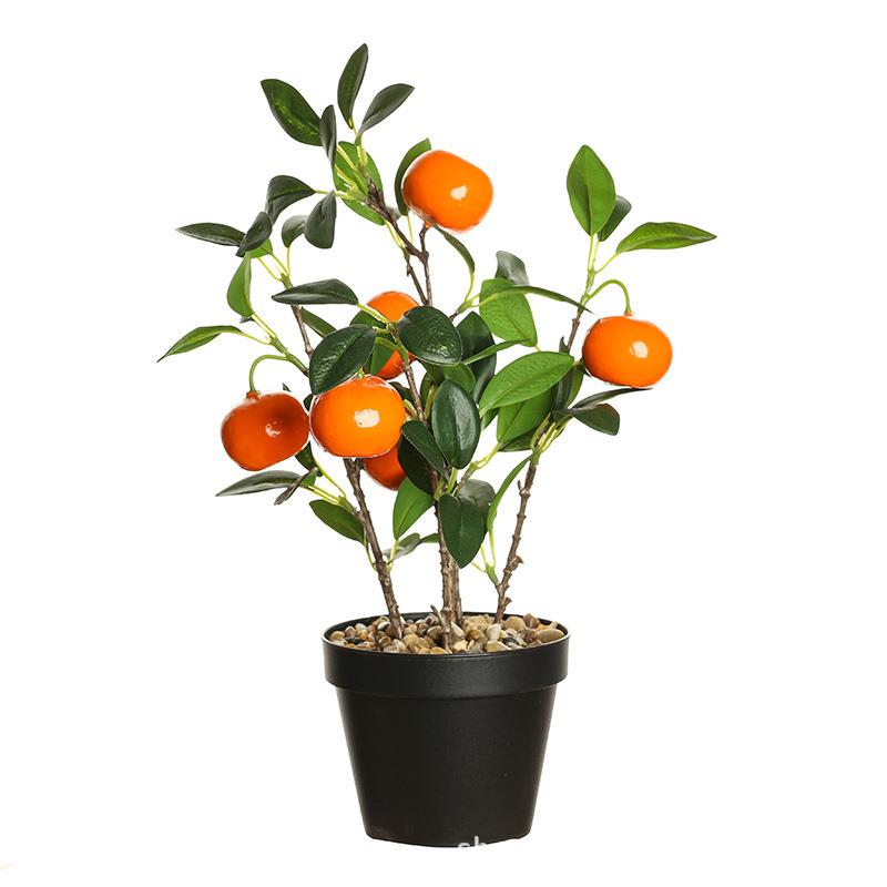 假花发财树绿植盆景人造植物厂家直供仿真花创意家居摆件仿真盆栽