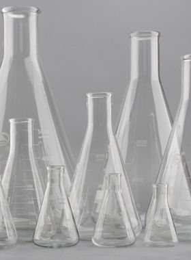 锥形瓶玻璃三角烧瓶锥形瓶50ml-150/200/250/500/1000/5000ml2L5L