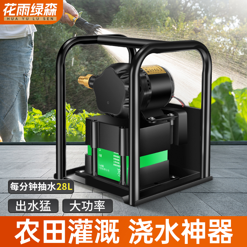 12V24V充电大流量高扬程浇水神器
