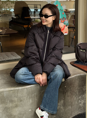 T井姐妹【锁温舱】设计感针织鹅绒服YRF2511-TJ606