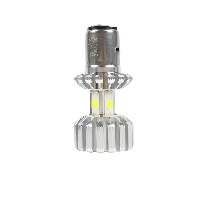 电动车LED大灯内置超亮摩托前大灯泡强光小绵羊龟王通用12V60V72V