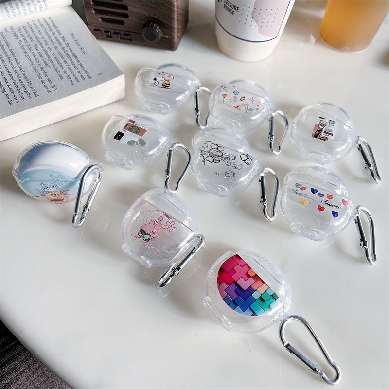 适用于Remax睿量TWS 50i耳机套透明可爱保护套软壳无线蓝牙耳机壳防摔情侣潮充电仓盒子