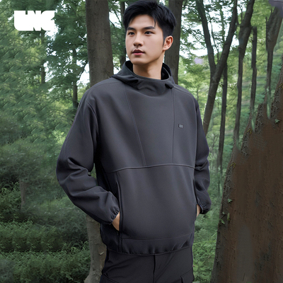 LNG户外运动风连帽卫衣