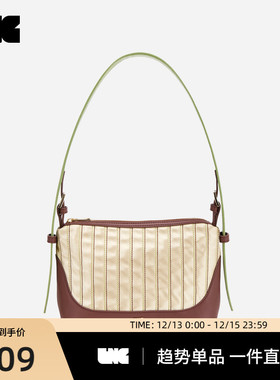 LNG2024早春新款高级时尚简约都市通勤休闲百搭单肩托特包LBLU002